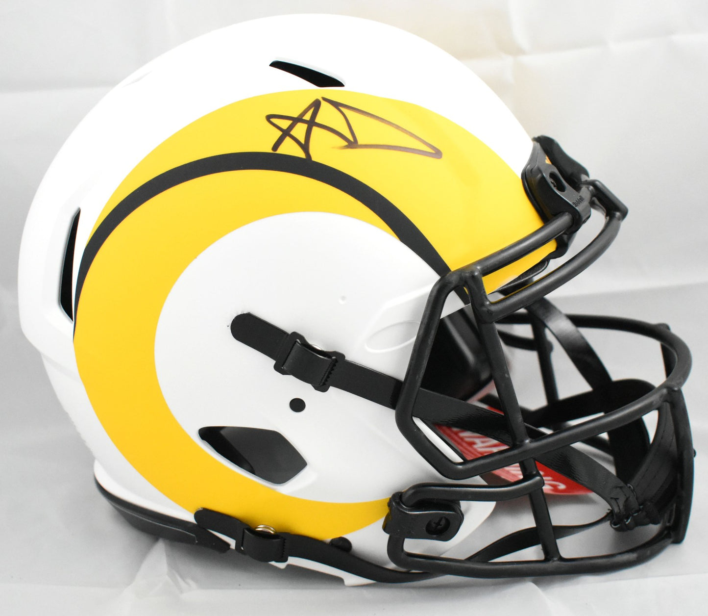 Aaron Donald Signed Los Angeles Rams Full Size Lunar Speed Authentic Helmet