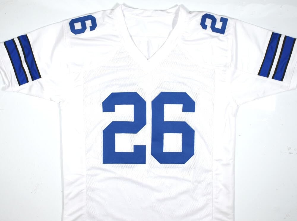 DaRon Bland Autographed Custom White Jersey