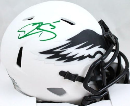 Donovan McNabb Signed Philadelphia Eagles Lunar Speed Mini Helmet