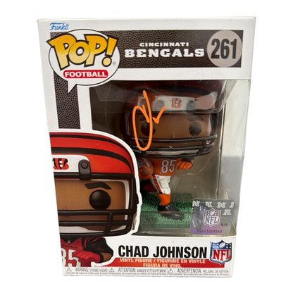 Chad Johnson Signed Cincinnati Bengals Funko Pop #261