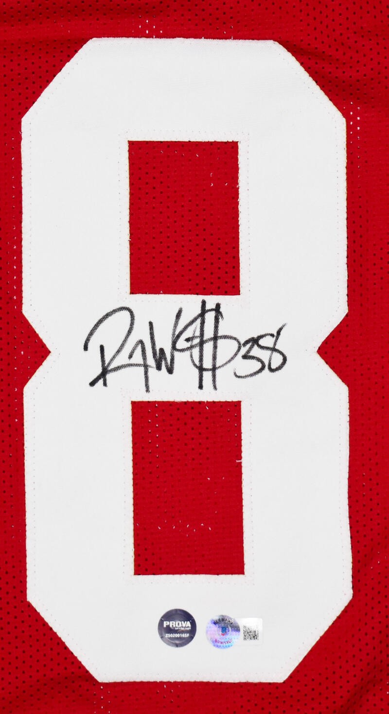 Roy Williams Autographed Custom Football Jersey - Black
