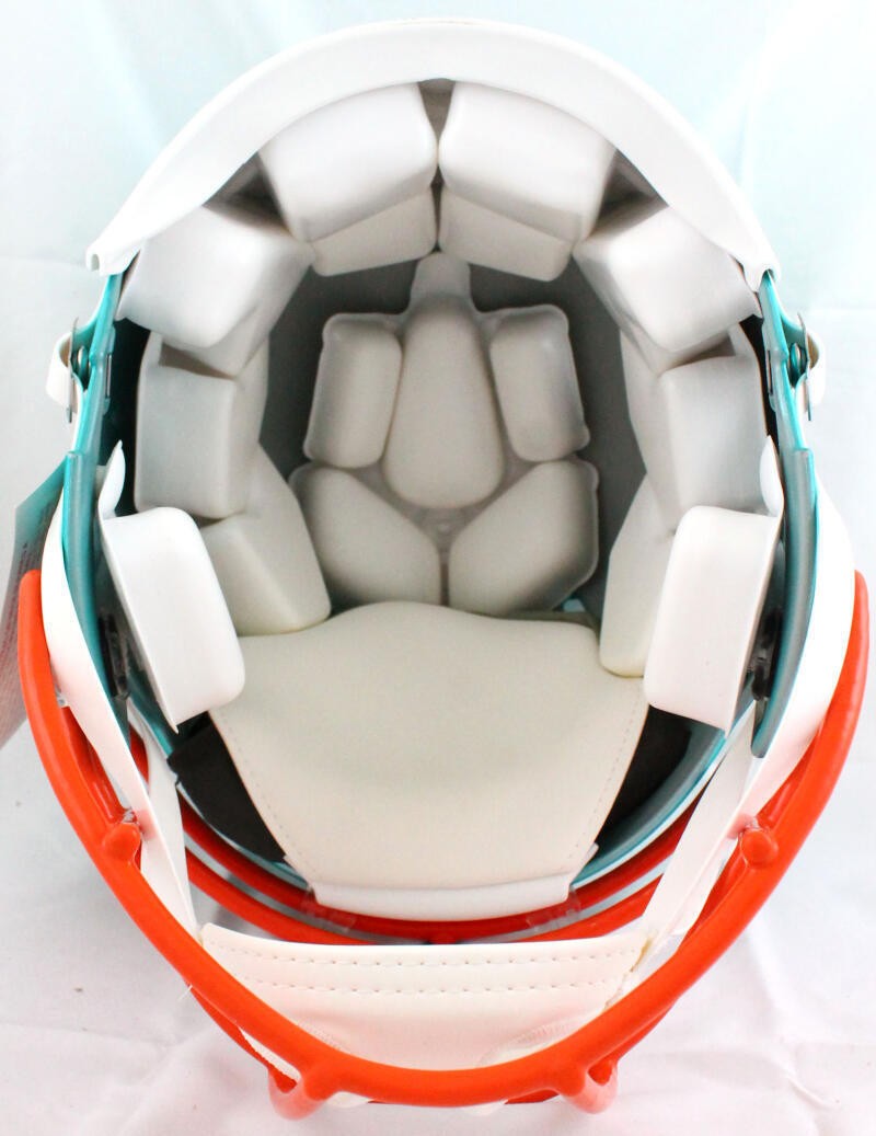 Mike Gesicki Autographed Miami Dolphins Flash Speed Authentic Helmet