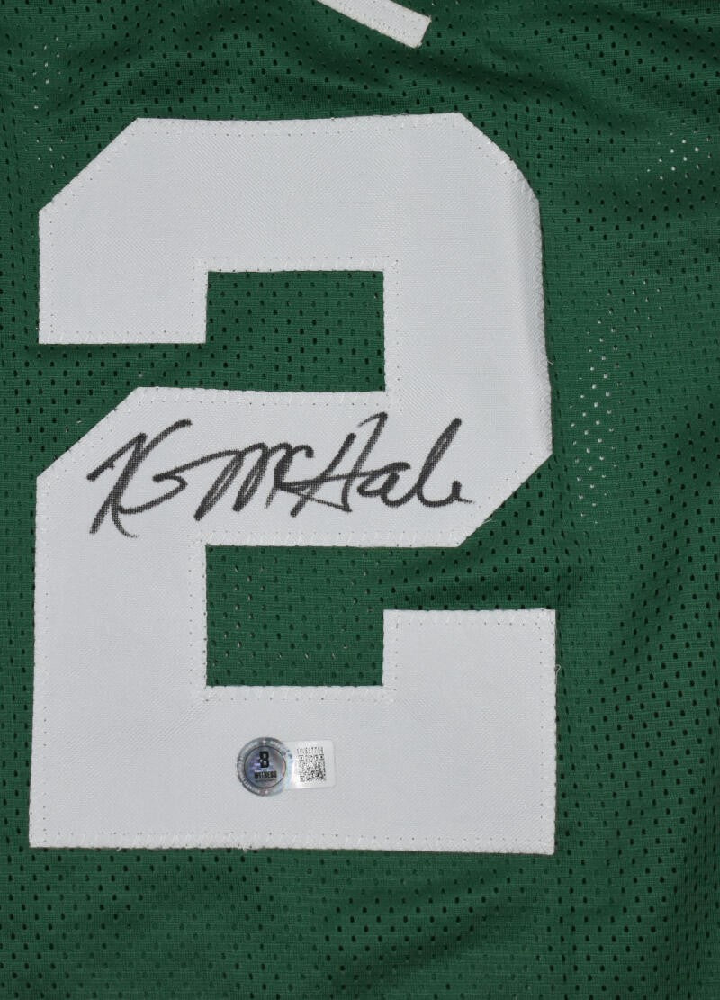 Kevin McHale Autographed Green Basketball Jersey