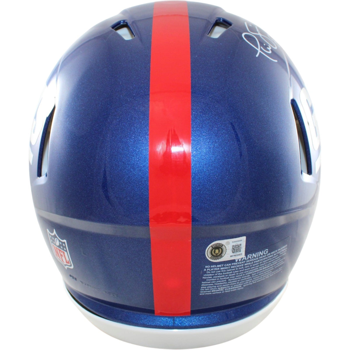 Phil Simms Signed New York Giants Color Rush Full Size Pro Helmet
