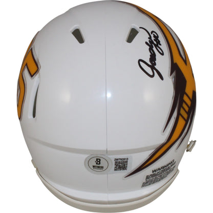 Jordyn Tyson Autographed Arizona State Sun Devils White Mini Helmet