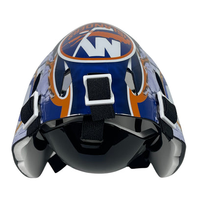 Billy Smith Signed New York Islanders Mini Goalie Mask Beckett Witnessed