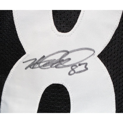 Heath Miller Signed Pro Style Black Football Jersey (Beckett Witnessed)