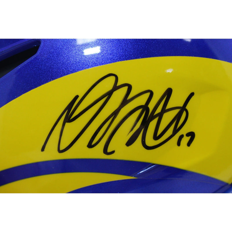Davante Adams Signed Los Angeles Rams Authentic SpeedFlex Helmet