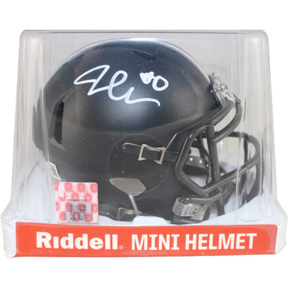 Jonathon Cooper Signed Ohio State Buckeyes Black Mini Helmet