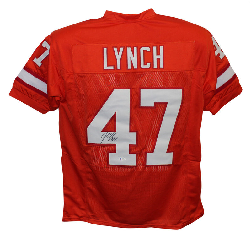 John Lynch Autographed Tampa Bay Buccaneers Throwback Custom Jersey