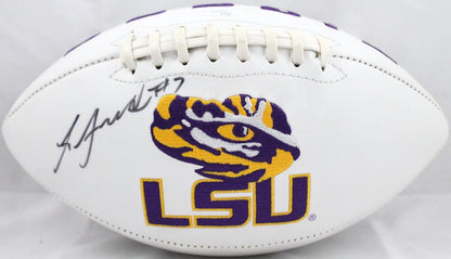 Leonard Fournette Signed LSU Tigers Logo Football