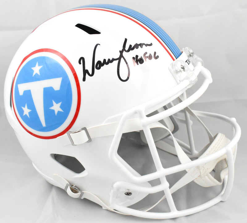 Warren Moon Signed Tennessee Titans Full Size Helmet - 2026 Speed