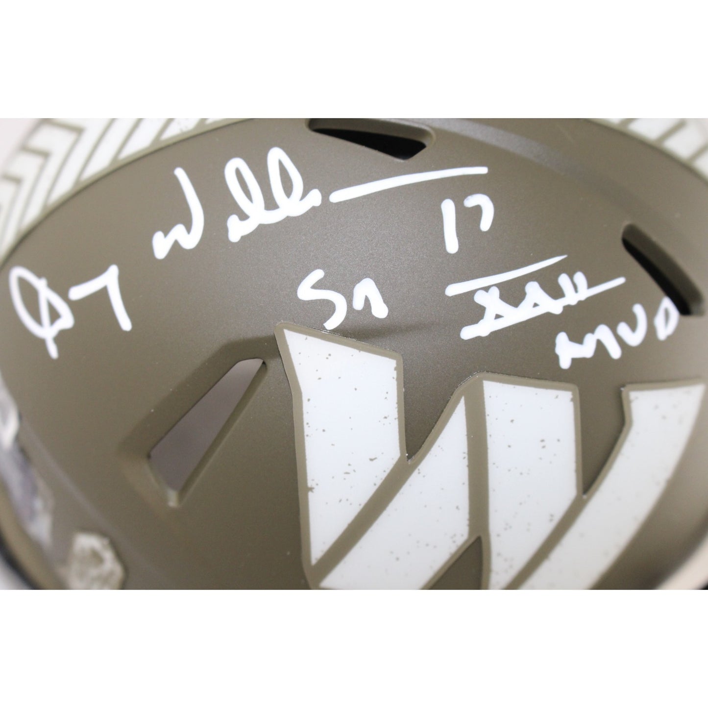 Doug Williams Autographed Washington Commanders 2022 STS Mini Helmet