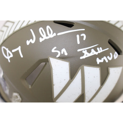 Doug Williams Autographed Washington Commanders 2022 STS Mini Helmet