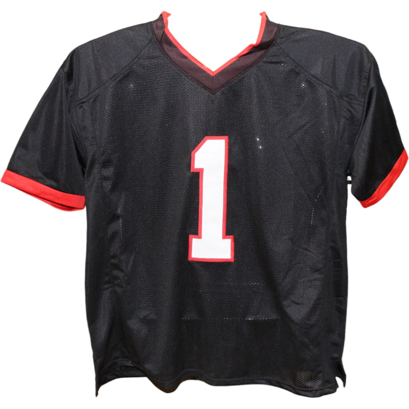 Rachaad White Signed Tampa Bay Buccaneers Pro Style Black Jersey BAS