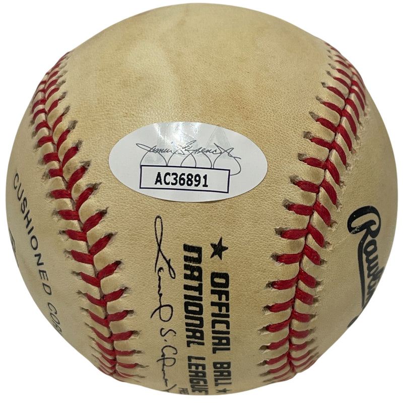 Garth Brooks Autographed Rawlings National League Baseball (JSA COA)