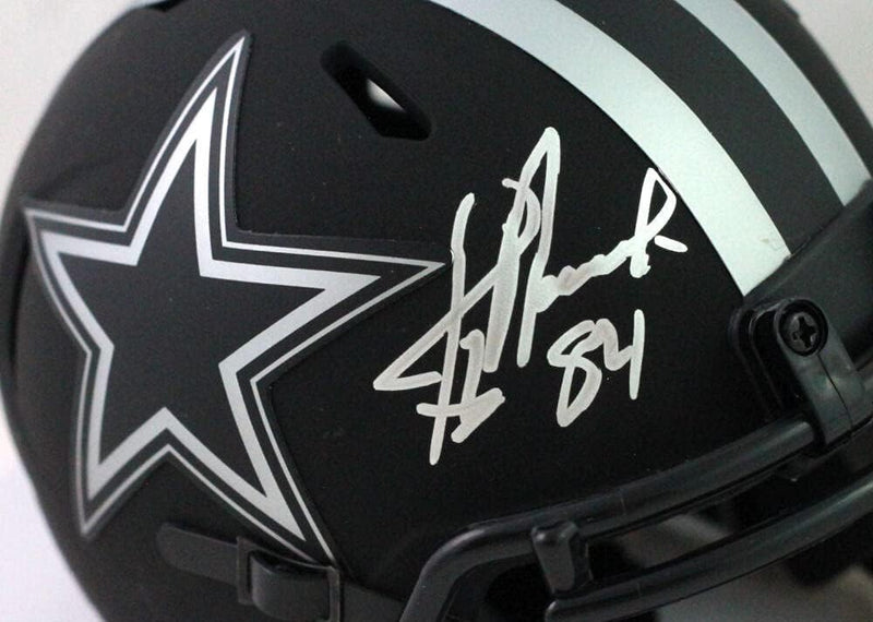 Jay Novacek Autographed Dallas Cowboys Eclipse Speed Mini Helmet