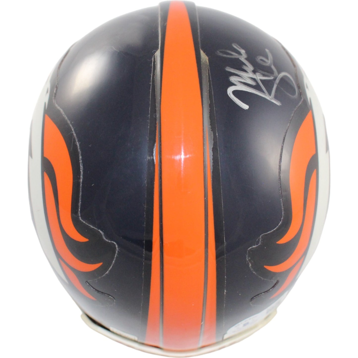 Mike Shanahan Signed Denver Broncos VSR4 Replica Mini Helmet