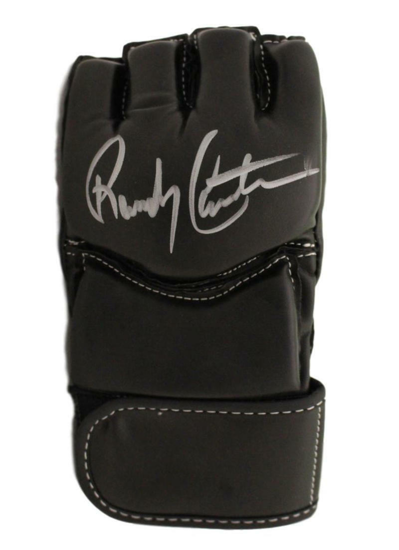 Randy Couture Autographed UFC Century Left-Handed MMA Glove Beckett BAS