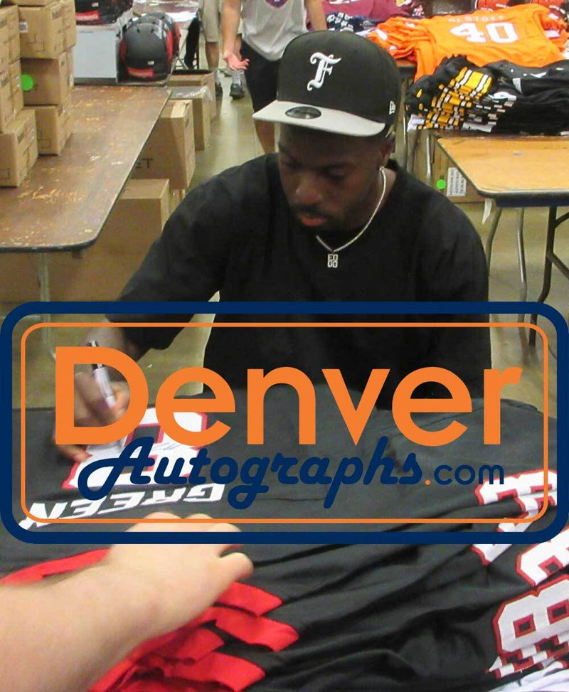 AJ Green Signed Georgia Bulldogs College Style Jersey - Black XL