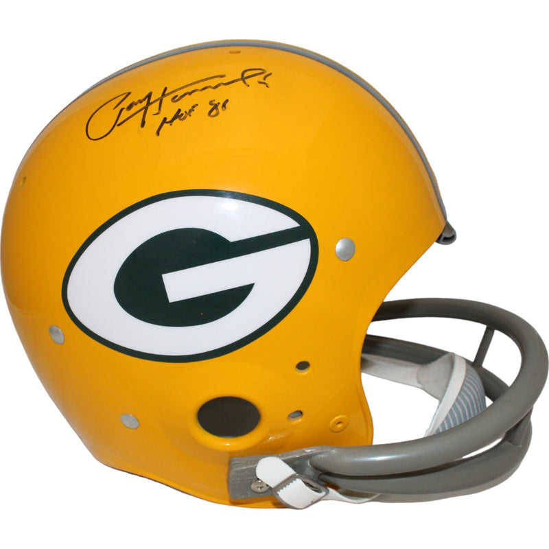 Paul Hornung Green Bay Packers Autographed Throwback TK Helmet