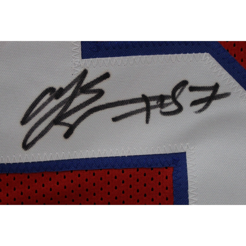 AJ Epenesa Autographed Custom Football Jersey