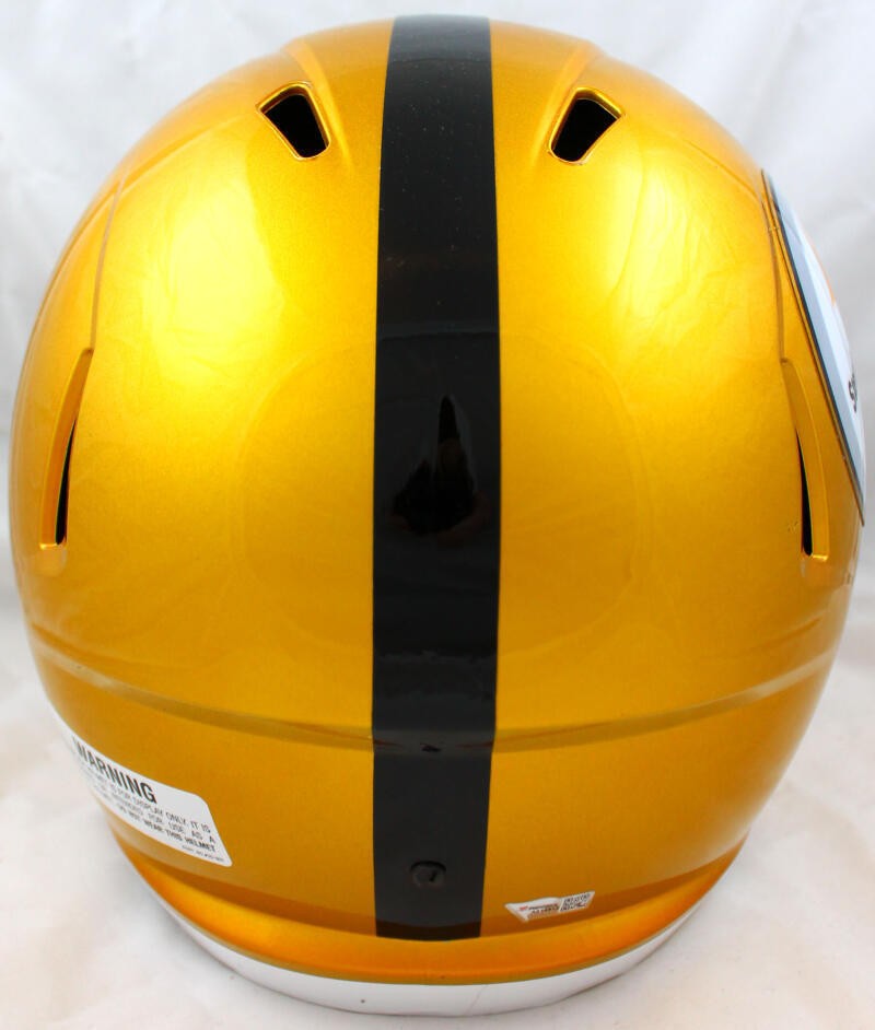 Najee Harris Signed Pittsburgh Steelers Full Size Flash Speed Helmet