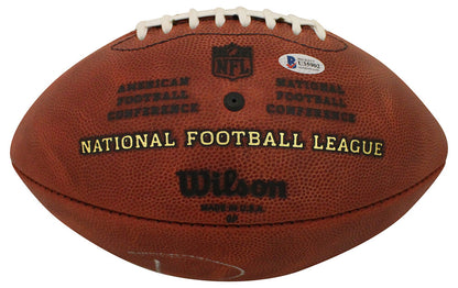 Brandon Marshall Signed Denver Broncos Official NFL Football Beckett BAS