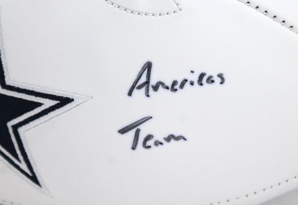 Jaylon Smith Signed Dallas Cowboys Logo Football - America's Team