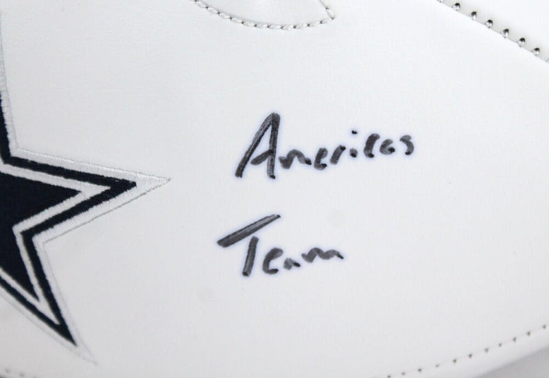 Jaylon Smith Signed Dallas Cowboys Logo Football - America's Team