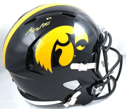 Sam LaPorta Signed Iowa Hawkeyes Full Size Speed Replica Helmet