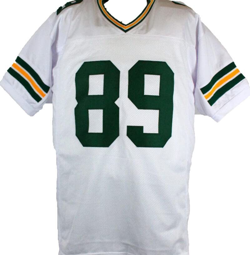 Dave Robinson Autographed White Custom Football Jersey