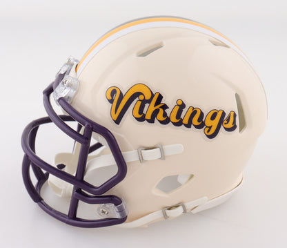 Daunte Culpepper Signed Minnesota Vikings Retro Mini Helmet