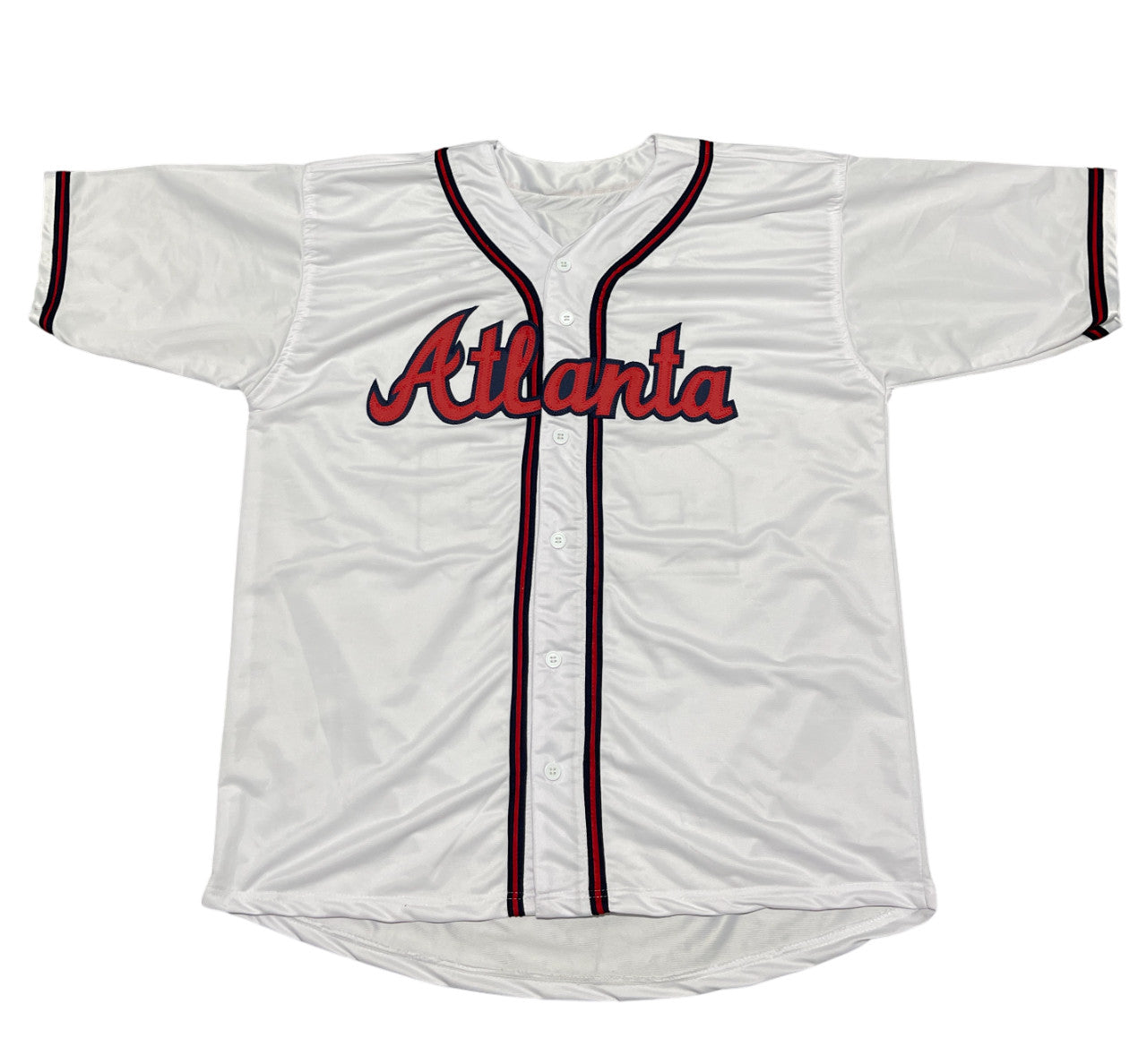 John Smoltz Signed Atlanta Braves Custom Jersey (Beckett Witness COA)