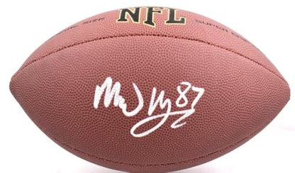 Michael Mayer Signed Wilson Super Grip Football