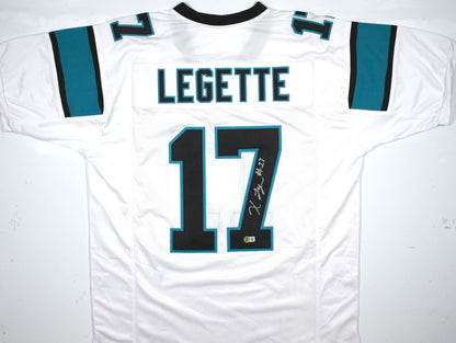 Xavier Legette Signed Custom White Jersey