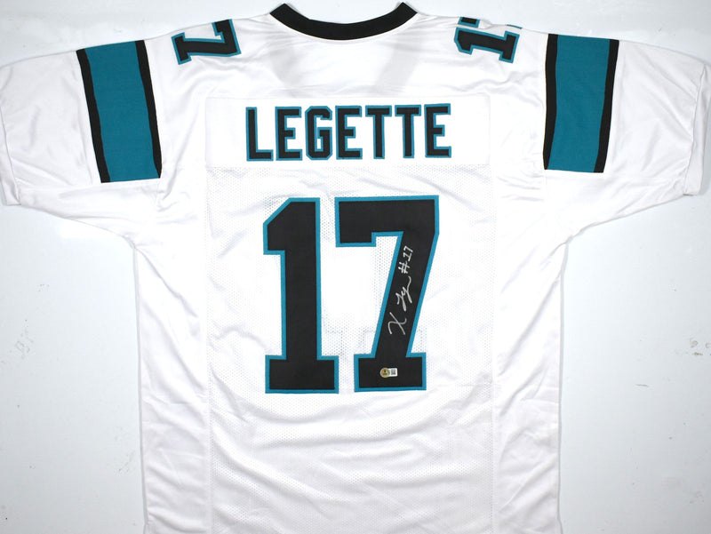 Xavier Legette Signed Custom White Jersey