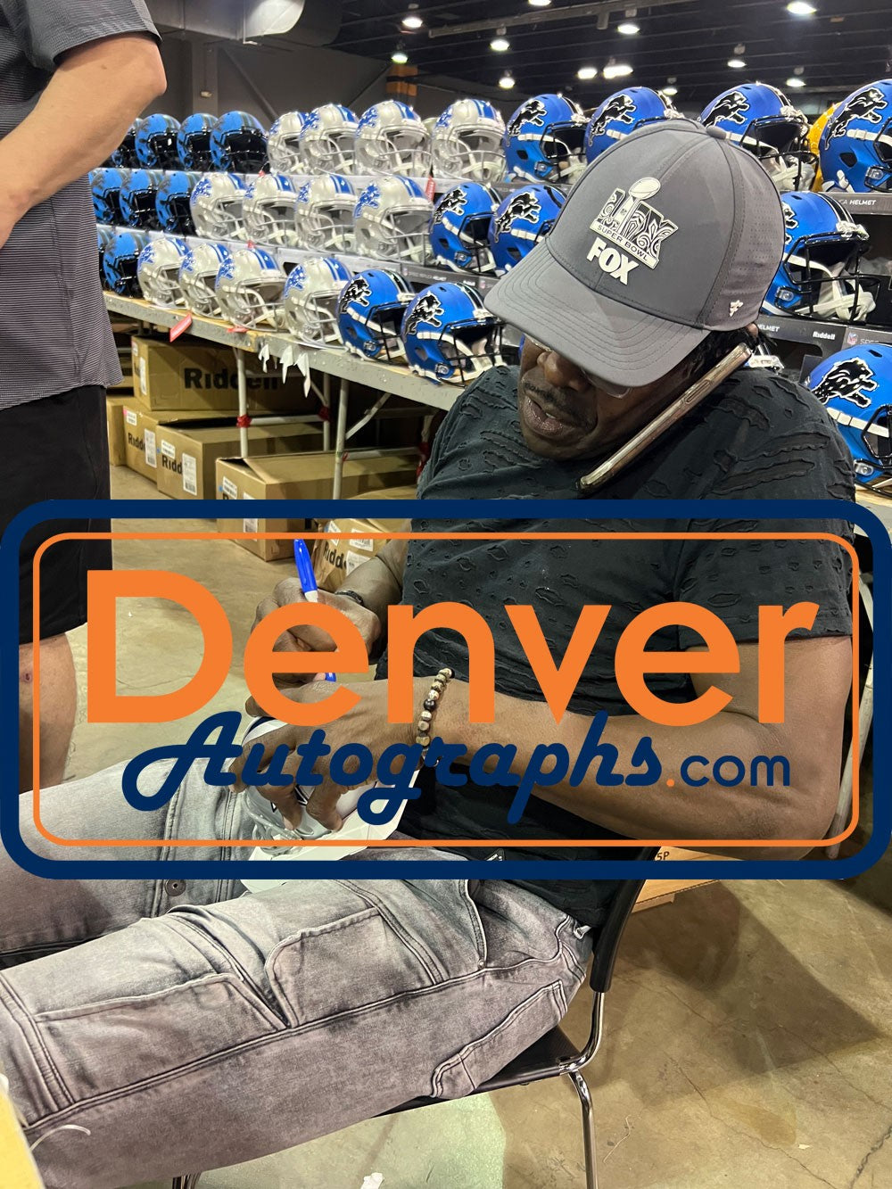 Michael Irvin Signed Dallas Cowboys VSR4 Mini Helmet