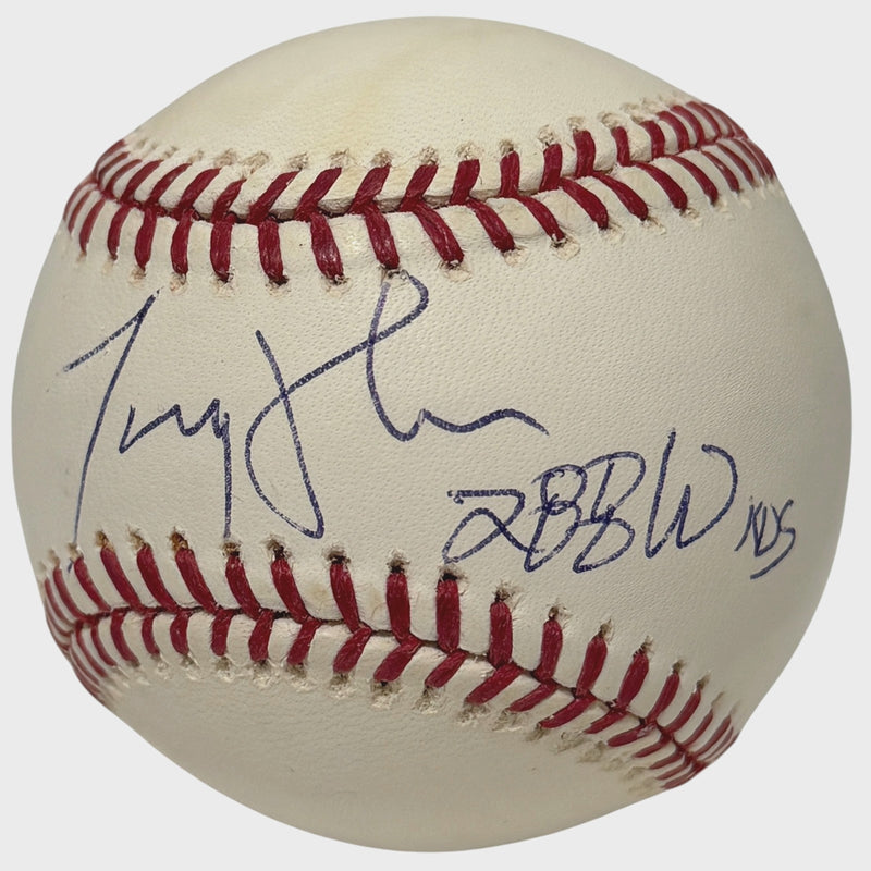 Tommy John Signed ROMLB Baseball with "288 Wins" Inscription