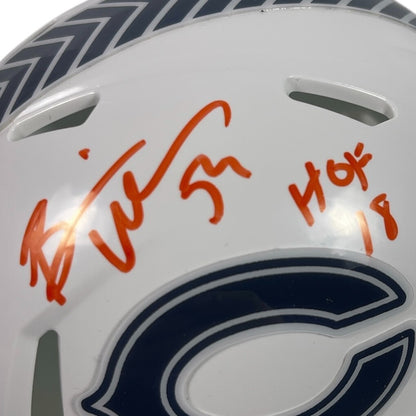 Brian Urlacher Signed Chicago Bears 2024 Salute Mini Helmet HOF 18
