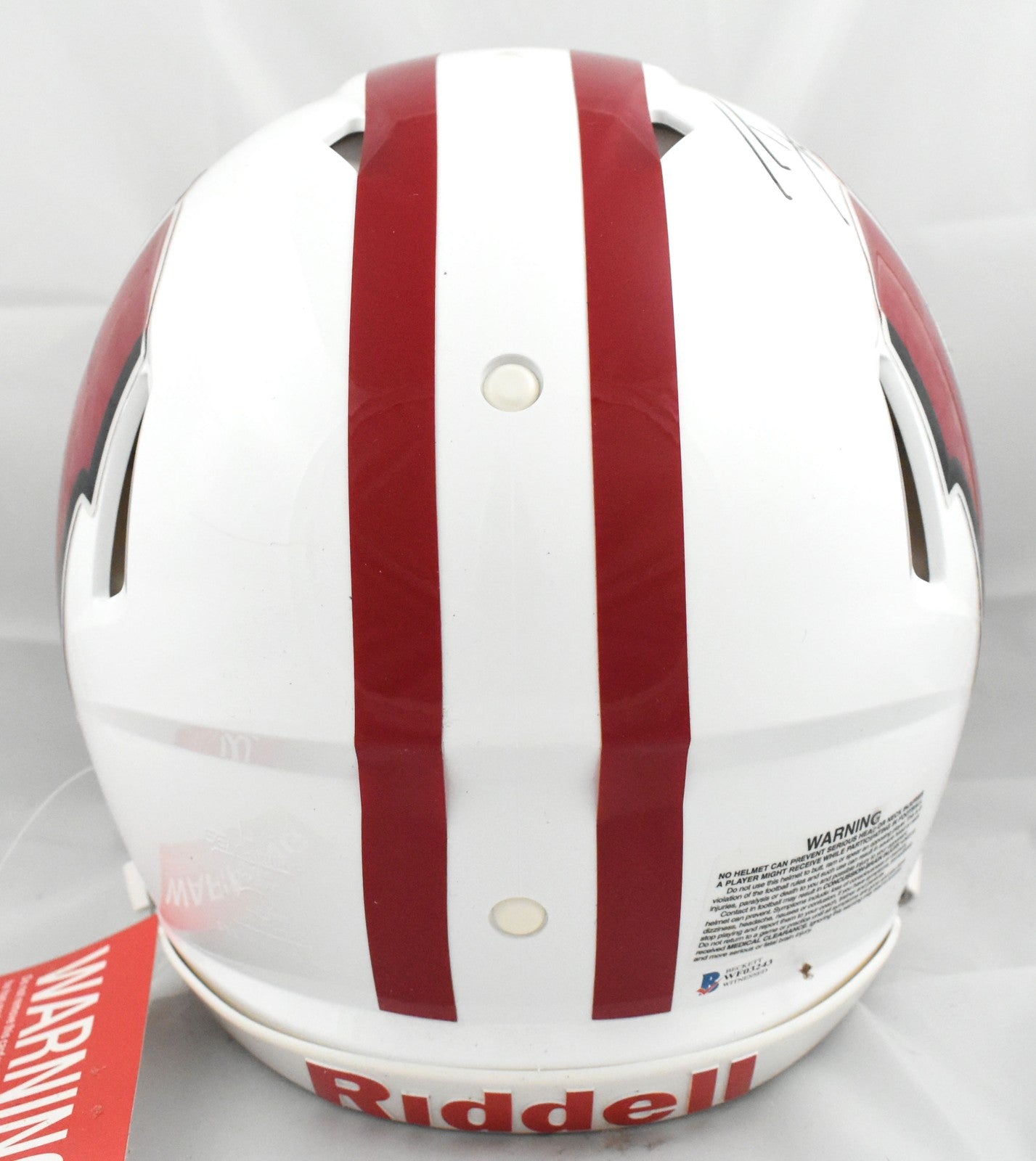 T.J. Watt Autographed Wisconsin Badgers Full Size Speed Authentic Helmet