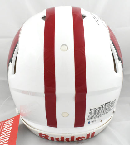 T.J. Watt Autographed Wisconsin Badgers Full Size Speed Authentic Helmet