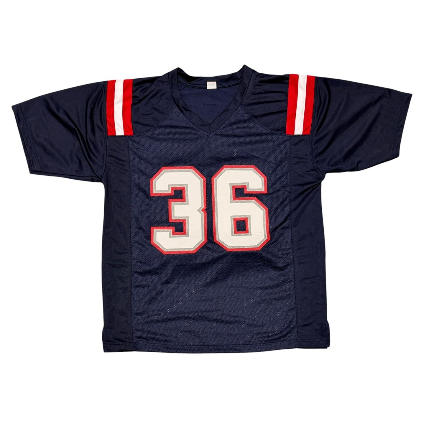 Andres Borregales Signed New England Patriots Custom Jersey "Go Pats" JSA