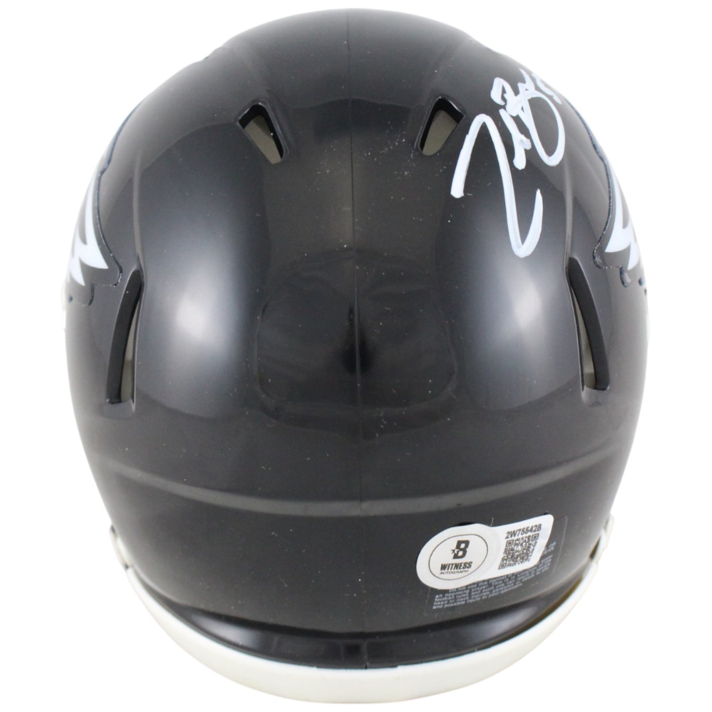 Zack Baun Autographed Philadelphia Eagles Alternate Mini Helmet