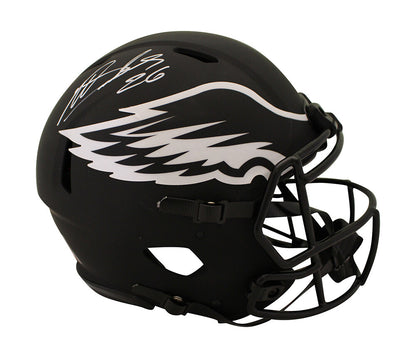 Miles Sanders Signed Philadelphia Eagles Authentic Eclipse Speed Helmet