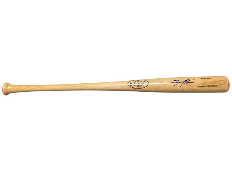 Sammy Sosa Signed Louisville Slugger Natural Bat Beckett BAS