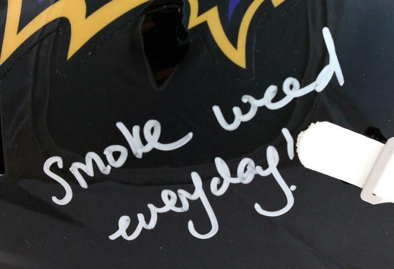Ricky Williams Signed Baltimore Ravens Full Size Speed Helmet Inscribed