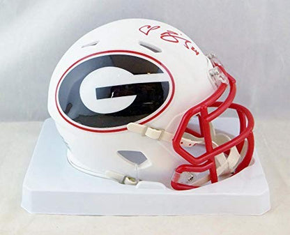 Champ Bailey Signed Georgia Bulldogs AMP Speed Mini Helmet