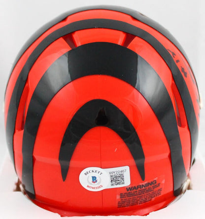 AJ Green Signed Cincinnati Bengals Speed Mini Helmet