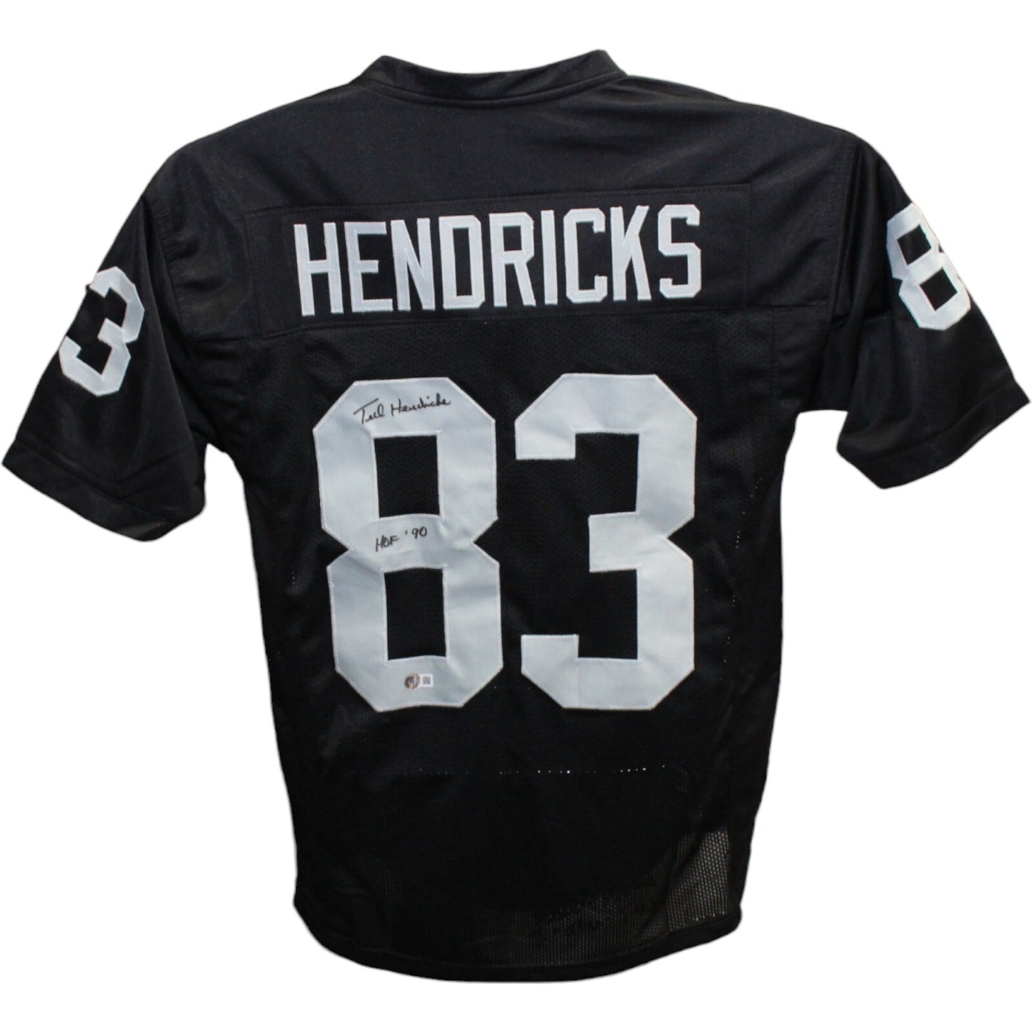 Ted Hendricks Autographed Oakland Raiders Pro Style Jersey (HOF)